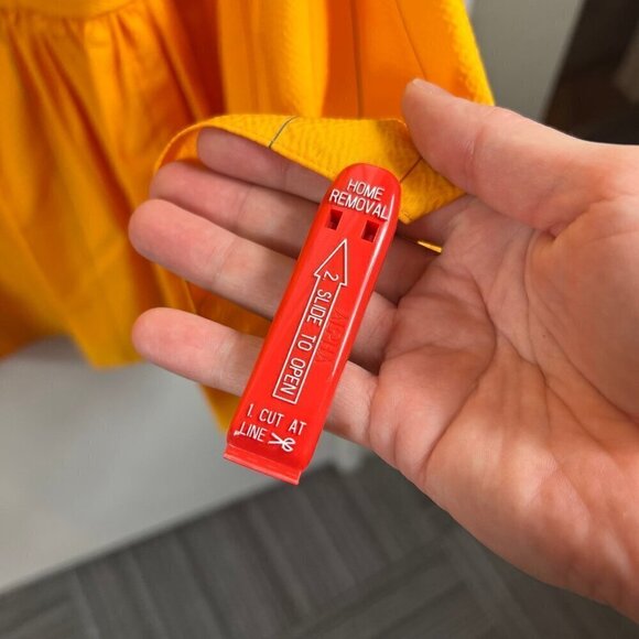 Sachin & Babi Reece Skirt in Mango orange colorful vibrant full skirt size 10 - Picture 8 of 12